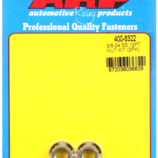 ARP 3/8-24 SS 12pt nut kit