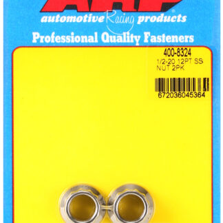 ARP 1/2-20 SS 12pt nut kit