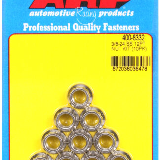 ARP 3/8-24 SS 12pt nut kit