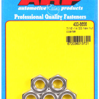 ARP 7/16-14 SS coarse hex nut kit