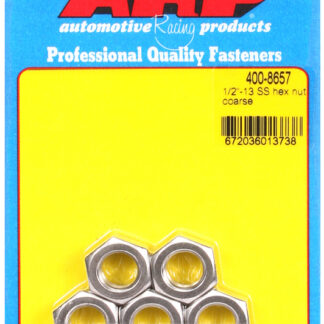 ARP 1/2-13 SS coarse hex nut kit