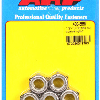 ARP 1/2-13 SS coarse nyloc hex nut kit