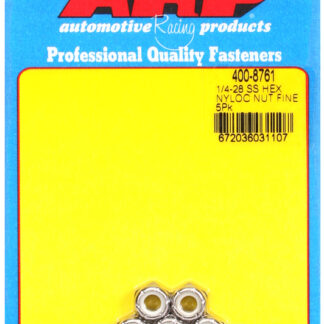 ARP 1/4-28 SS fine nyloc hex nut kit