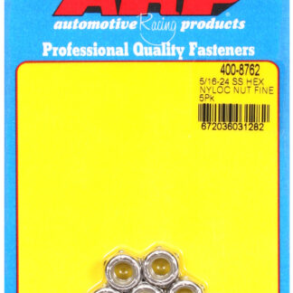 ARP 5/16-24 SS fine nyloc hex nut kit