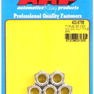 ARP 7/16-20 SS fine hex nut kit