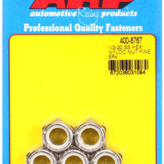 ARP 1/2-20 SS fine nyloc hex nut kit
