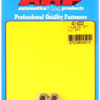 ARP 1/4-20 SS 12pt nut kit