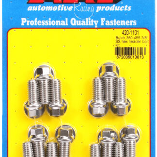 ARP Buick 350-455 3/8 SS hex header bolt kit