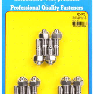 ARP Buick Stage II & Prod SS hex header stud kit