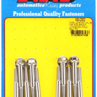 ARP Chevy LS 45mm UHL hex Edelbrock intake manifold bolt kit