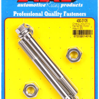ARP Chevy, mount to frame, SS motor mount bolt kit