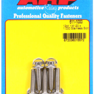 ARP 1/4-20 x 1.000 12pt SS bolts