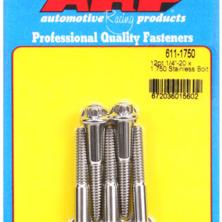 ARP 1/4-20 x 1.750 12pt SS bolts
