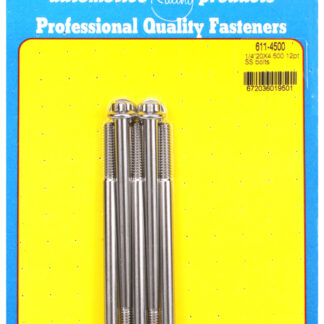 ARP 1/4-20 x 4.500 12pt SS bolts