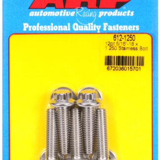 ARP 5/16-18 x 1.250 12pt SS bolts
