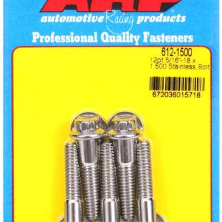ARP 5/16-18 x 1.500 12pt SS bolts