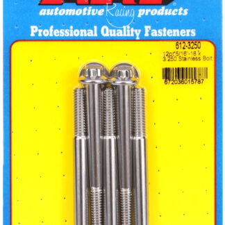 ARP 5/16-18 x 3.250 12pt SS bolts