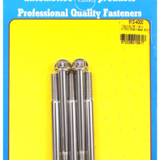 ARP 5/16-18 x 4.000 12pt SS bolts