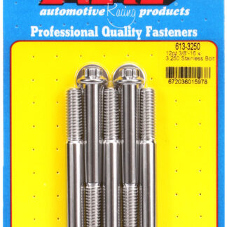 ARP 3/8-16 x 3.250 12pt SS bolts