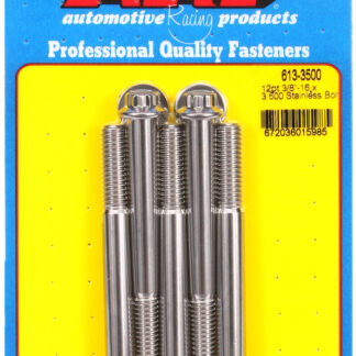 ARP 3/8-16 x 3.500 12pt SS bolts