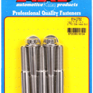 ARP 7/16-14 X 2.750 12pt 1/2 wrenching SS bolts