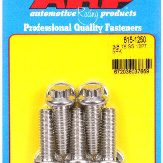 ARP 3/8-16 x 1.250 12pt 7/16 wrenching SS bolts