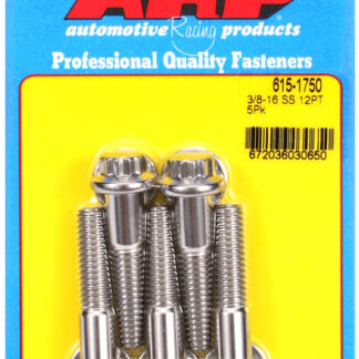 ARP 3/8-16 x 1.750 12pt 7/16 wrenching SS bolts
