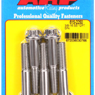 ARP 3/8-16 x 2.250 12pt 7/16 wrenching SS bolts