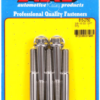 ARP 3/8-16 x 2.750 12pt 7/16 wrenching SS bolts