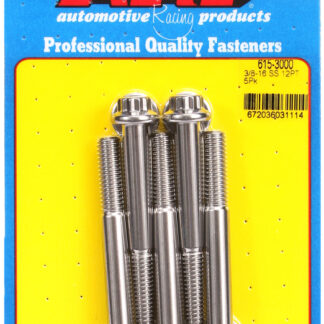 ARP 3/8-16 x 3.000 12pt 7/16 wrenching SS bolts