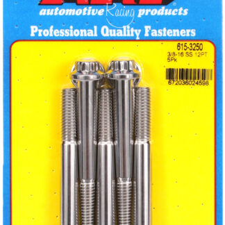 ARP 3/8-16 x 3.250 12pt 7/16 wrenching SS bolts