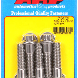 ARP 7/16-14 X 1.750 12pt SS bolts