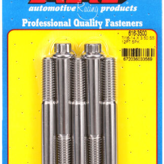 ARP 7/16-14 X 3.500 12pt SS bolts