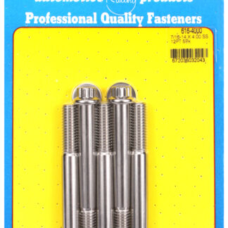 ARP 7/16-14 X 4.000 12pt SS bolts