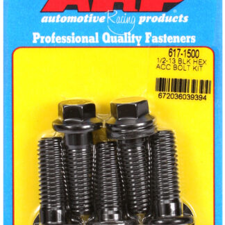ARP 1/2-13 x 1.500 hex black oxide bolts