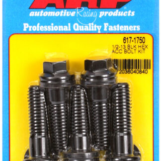 ARP 1/2-13 x 1.750 hex black oxide bolts