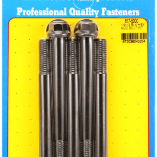 ARP 1/2-13 x 5.000 hex black oxide bolts