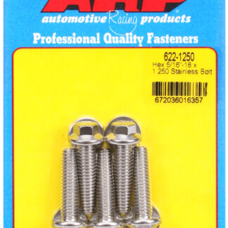 ARP 5/16-18 x 1.250 hex SS bolts