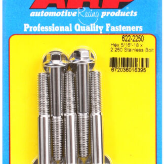 ARP 5/16-18 x 2.250 hex SS bolts