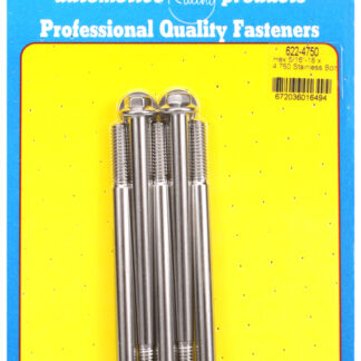 ARP 5/16-18 x 4.750 hex SS bolts