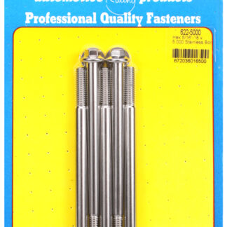 ARP 5/16-18 x 5.000 hex SS bolts