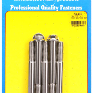 ARP 7/16-14 X 4.000 hex 1/2 wrenching SS bolts