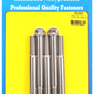 ARP 7/16-14 X 4.500 hex 1/2 wrenching SS bolts