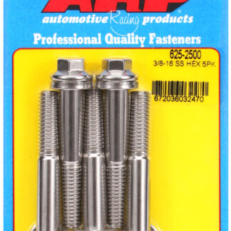 ARP 3/8-16 x 2.500 hex 7/16 wrenching SS bolts