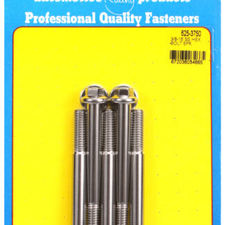 ARP 3/8-16 x 3.750 hex 7/16 wrenching SS bolts