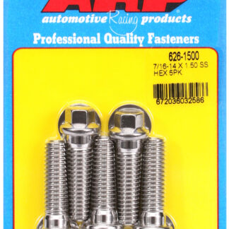 ARP 7/16-14 X 1.500 hex SS bolts