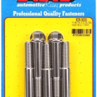 ARP 7/16-14 X 3.000 hex SS bolts