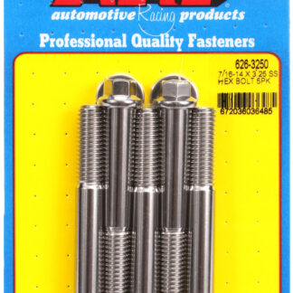 ARP 7/16-14 X 3.250 hex SS bolts