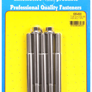 ARP 7/16-14 X 4.500 hex SS bolts