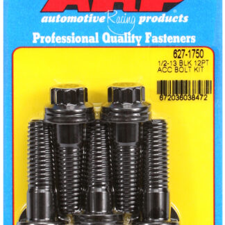 ARP 1/2-13 x 1.750 12pt black oxide bolts
